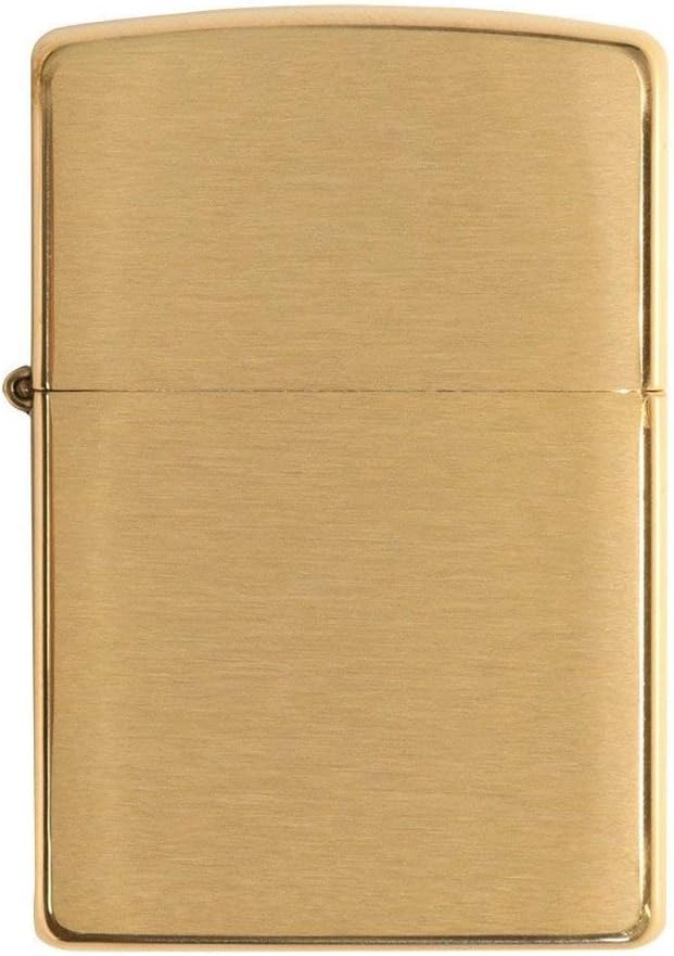 Zippo Armor Brushed Brass Pocket Lighter