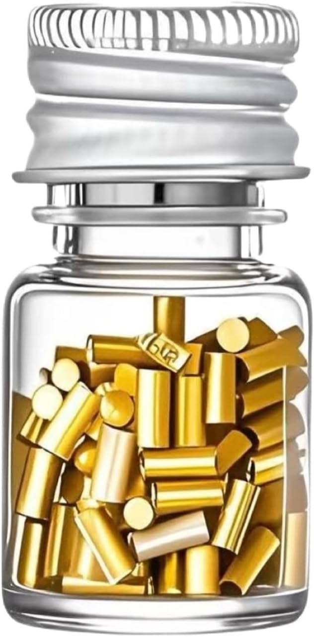 Replacement Flint Stone Compatible with Zippo and Clipper Lighters,Universal Lighter Flints Refills Pack of 100 (Gold)