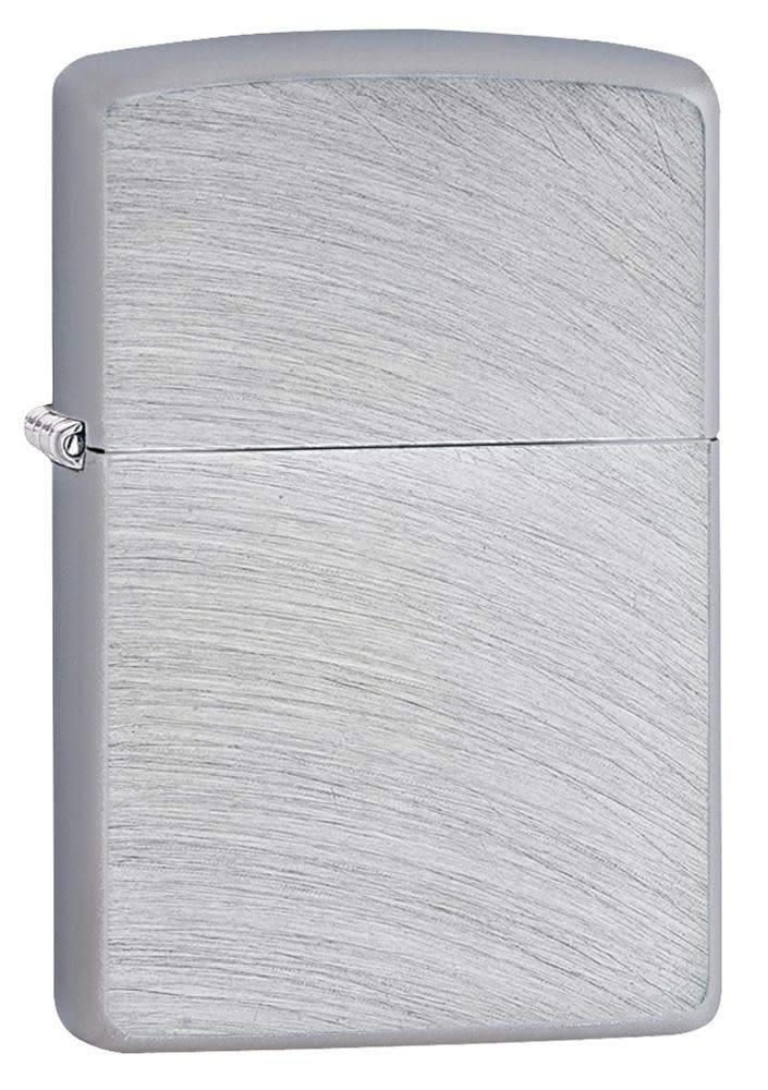 Zippo Armor Pocket Lighter, Antique Silver Plate