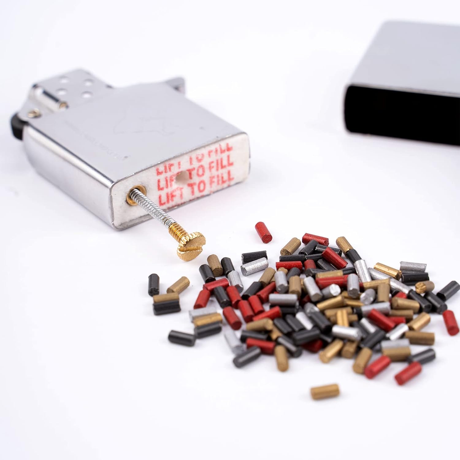 500Pcs Flint Refills for Lighter, Replacement Flints for Lighters, Flint Stone for Petrol Gas Fluid Lighter