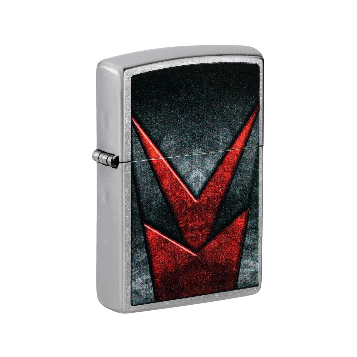 Zippo Pattern Armor Antique Silver Pocket Lighter