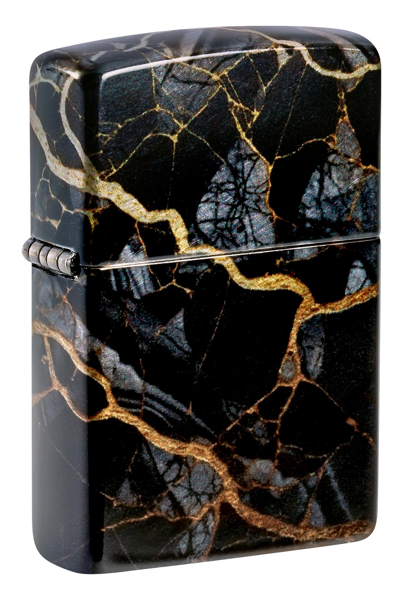 Zippo Pattern Armor Antique Silver Pocket Lighter