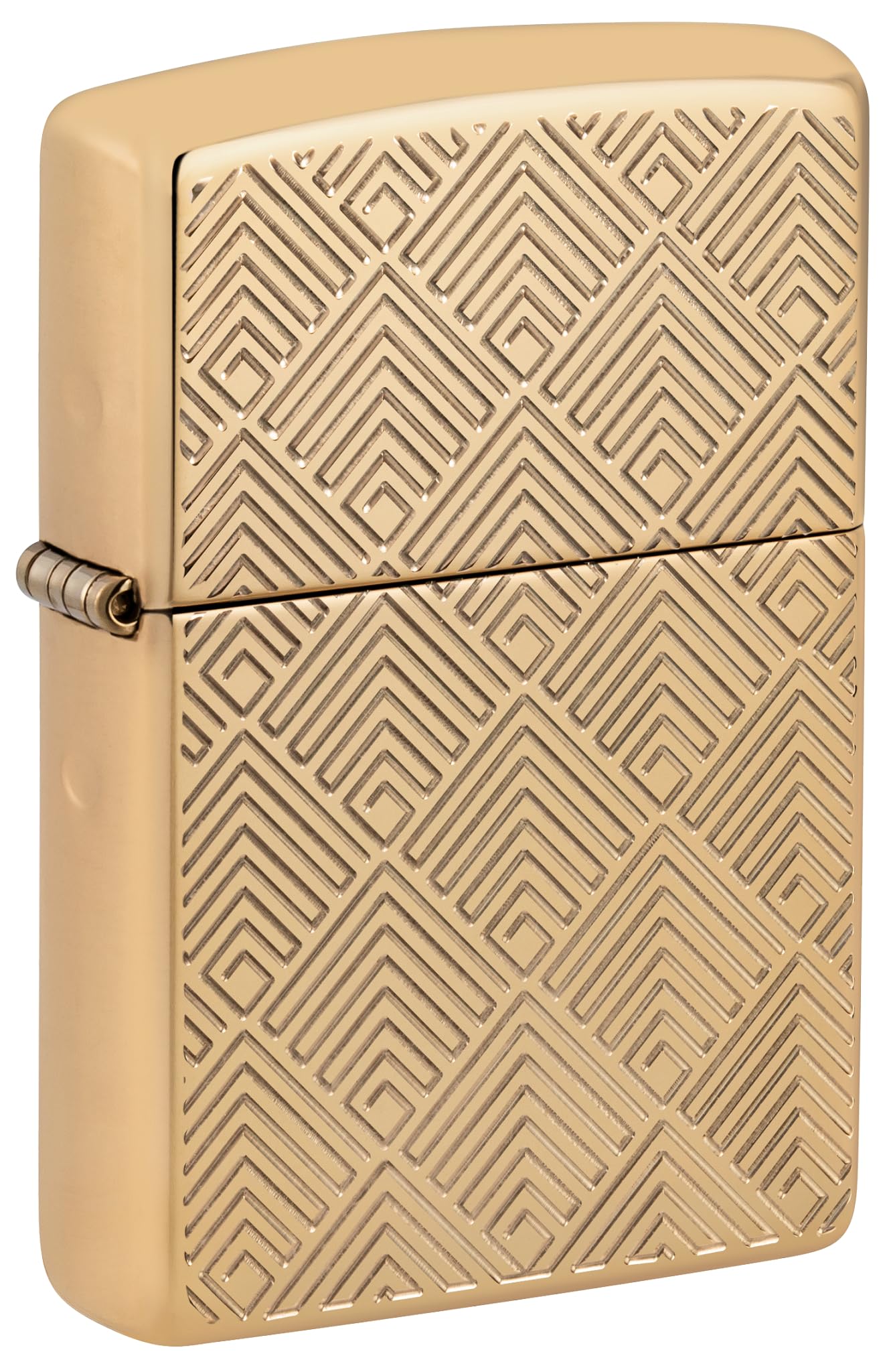 Zippo Pattern Armor Antique Silver Pocket Lighter