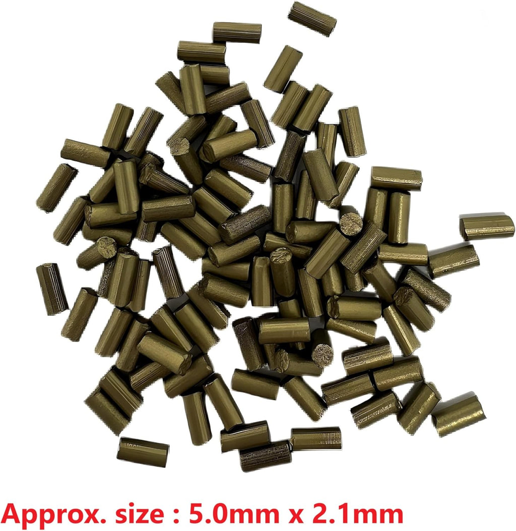 Replacement Flint Stone Compatible with Zippo and Clipper Lighters,Universal Lighter Flints Refills Pack of 100 (Gold)
